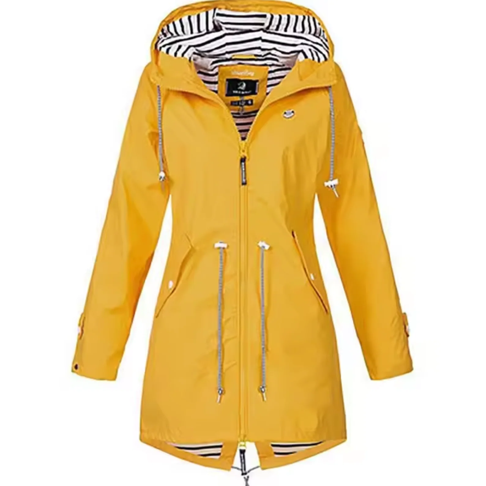 Wasserdichter Regenmantel mit Kapuze �C Leicht & Unisex