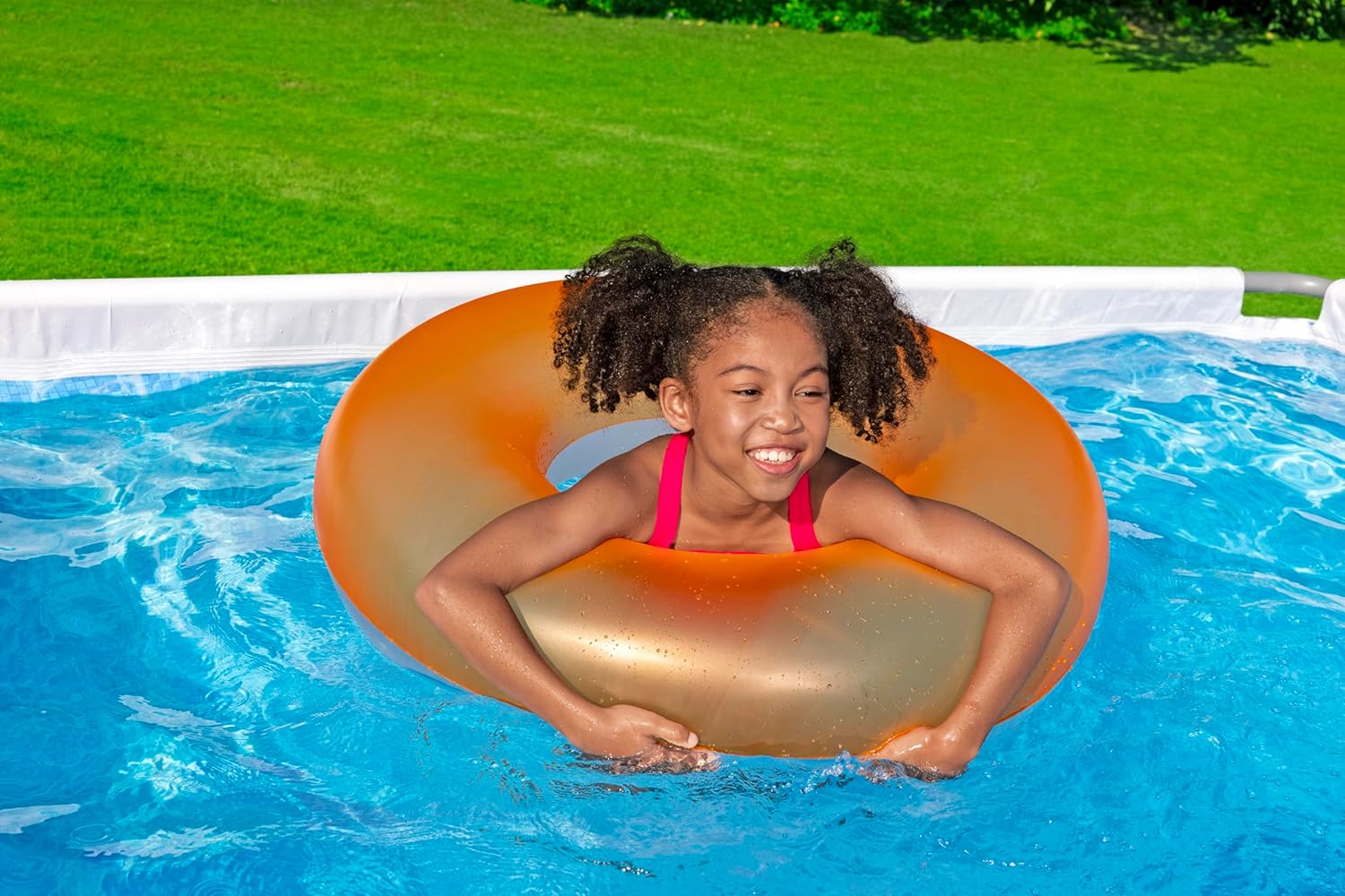 Bestway Juego de Piscina Rectangular de 9'3