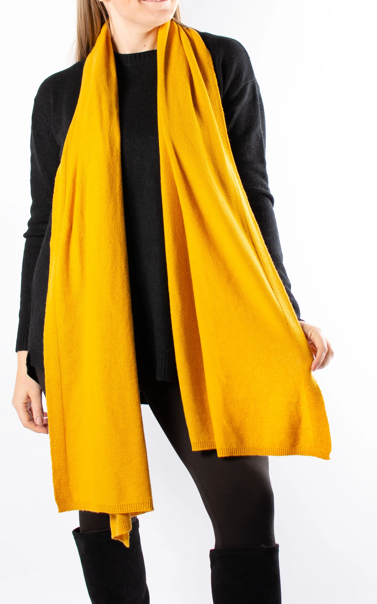 Scarf | Plain | Mustard