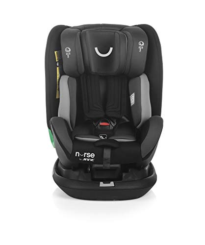 Jané Seggiolino auto, 40 150 cm, i Size, Isofix, Top Tether, Opzione nel Senso Contrario alla Marcia e Senso di Marcia : Prima infanzia