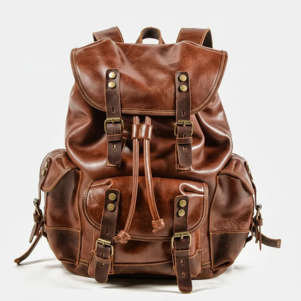 Baltimore  Leather Backpack for Men