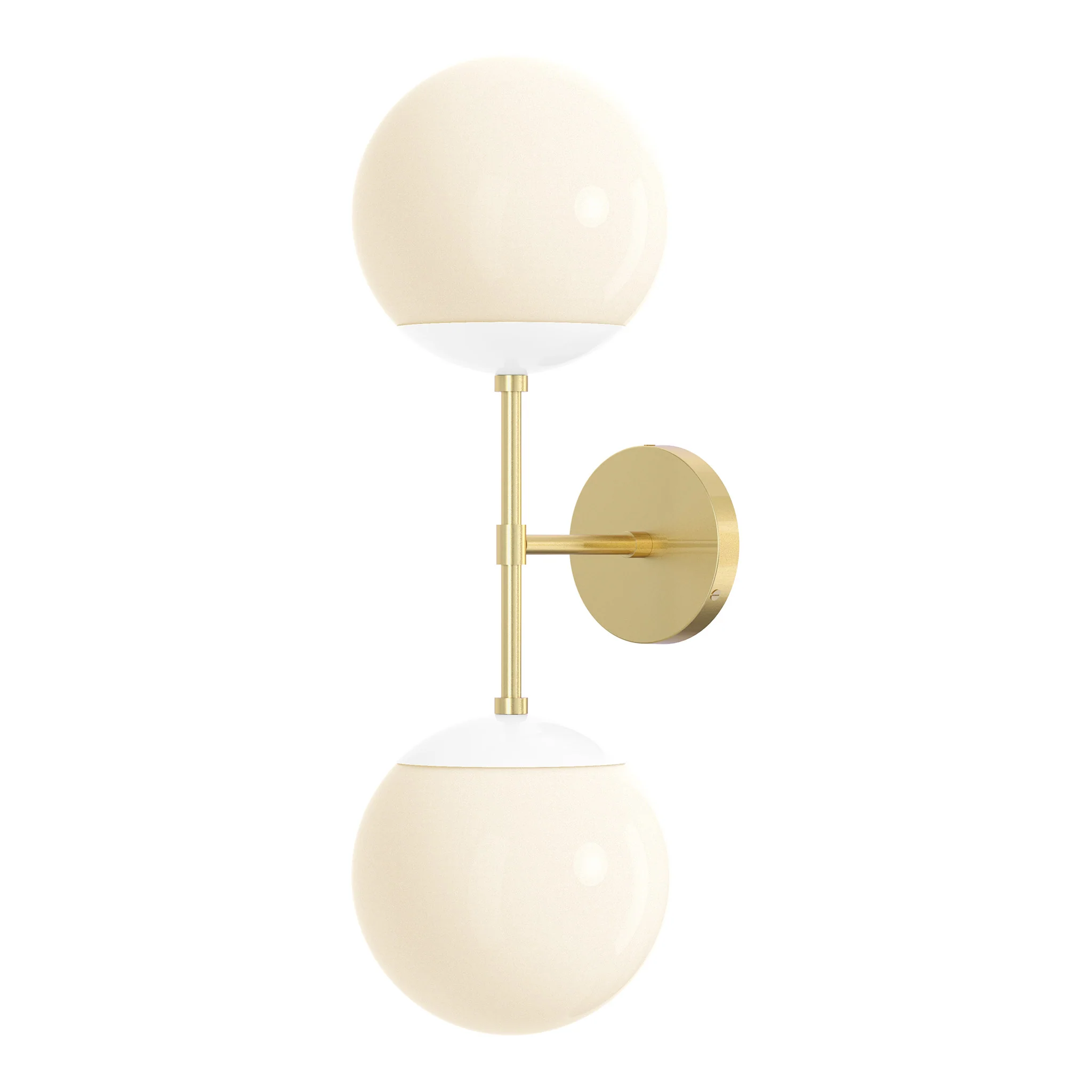Color Cap Double Sconce 8