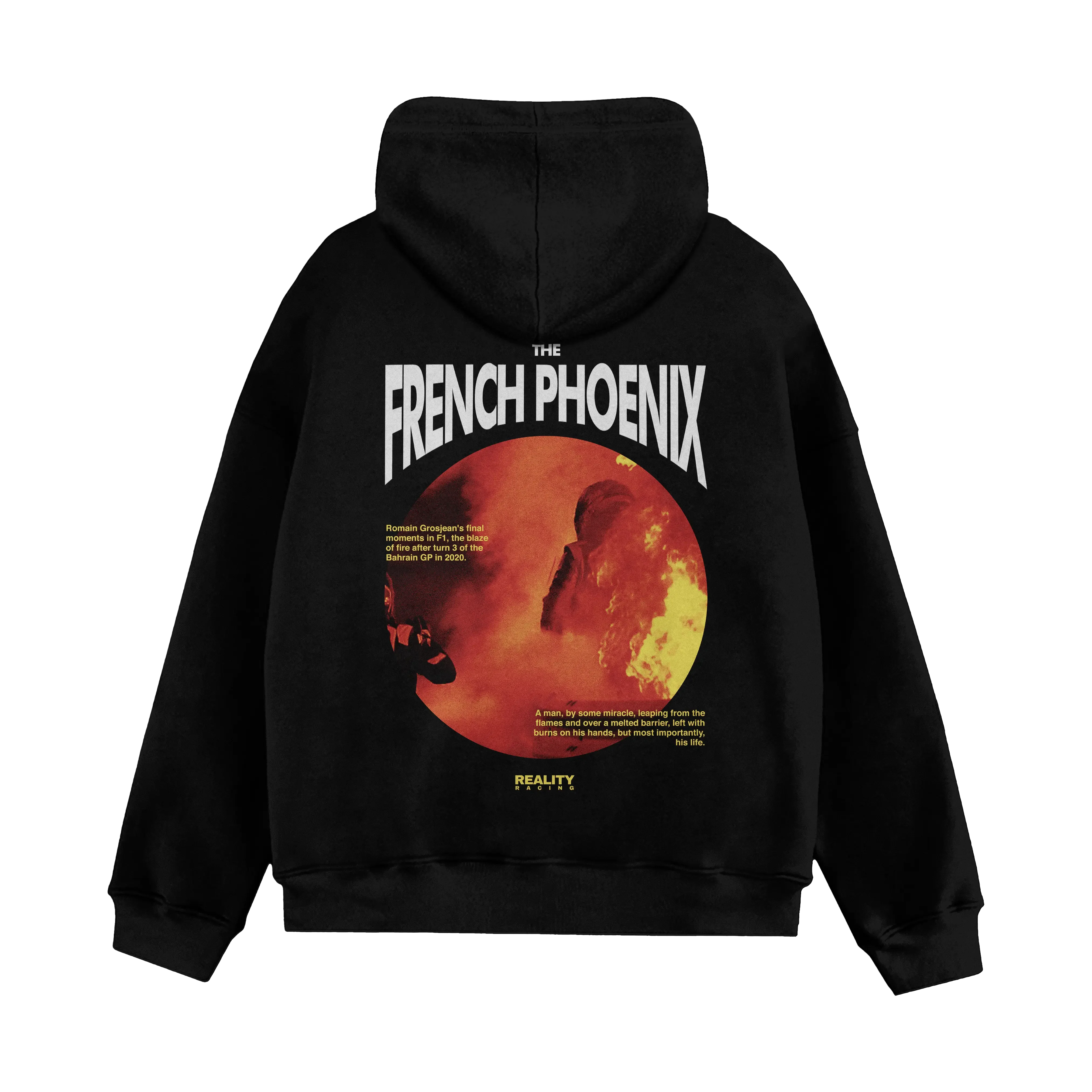 Grosjean French Phoenix Hoodie