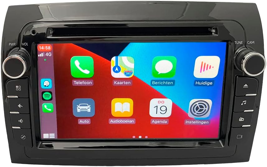 FIAT Ducato Camper Navigation Radio - WiFi - Carplay/Android Auto - Wohnmobil Plätze/APPS - Europa