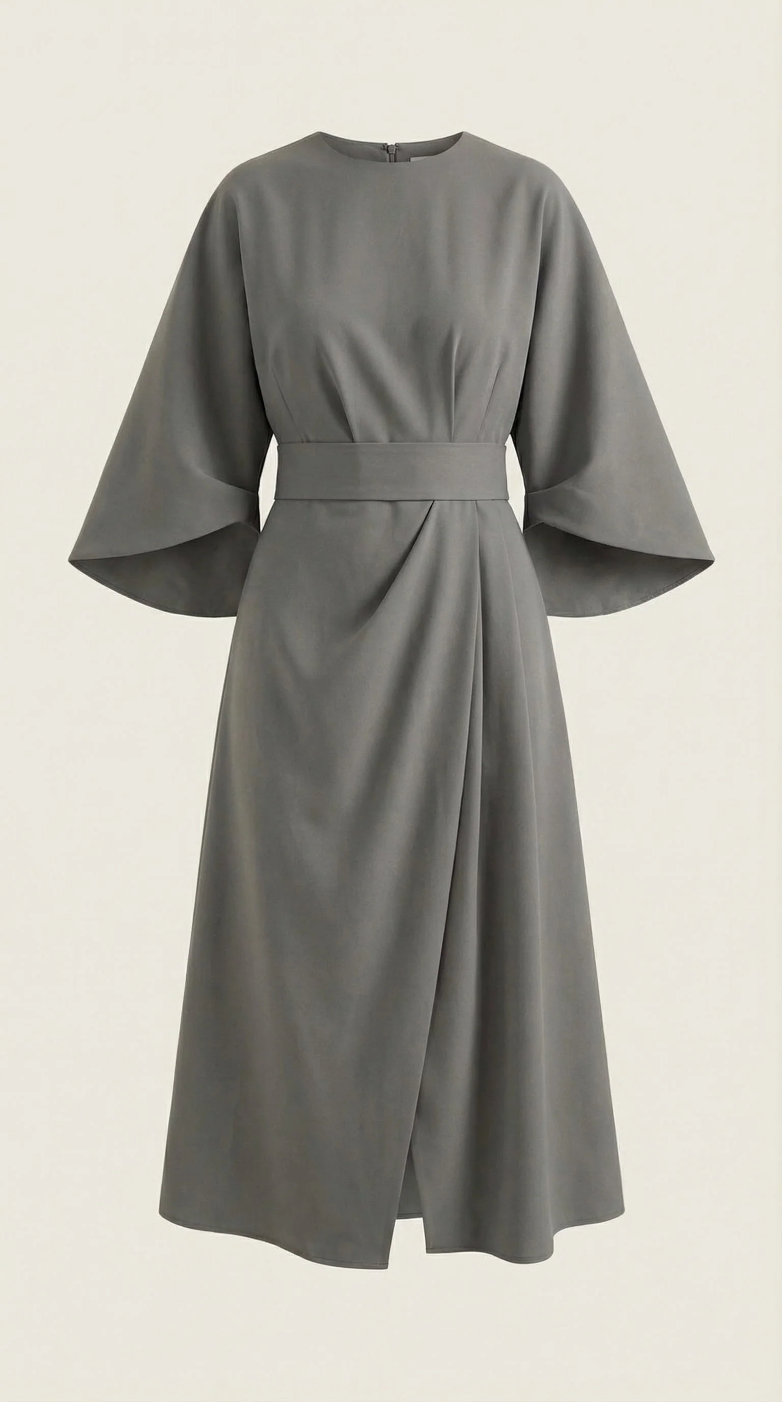 Midikleid mit Ballon?rmeln