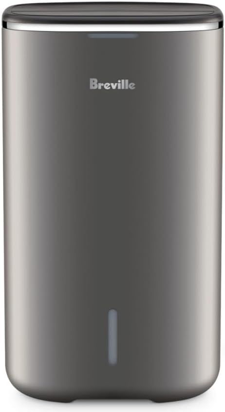 Breville All-Climate 2-in-1 Dehumidifier and Air Purifier - Titanium