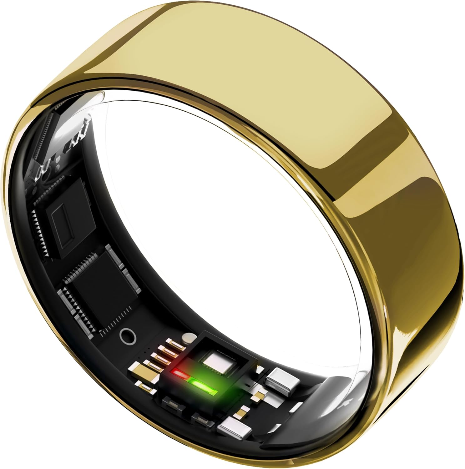 ULTRAHUMAN Ring AIR – Smart Ring für Damen und Herren | Schlaf, Fitness, HRV -Tracking, Stressanalyse & Zyklusüberwachung | Kein ABO | Bis zu 6 Tage Akkulaufzeit | (Größe 8)