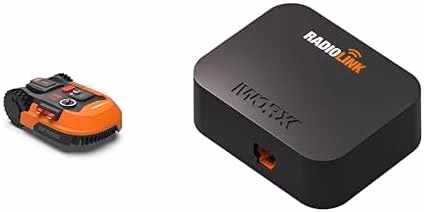 WORX Landroid M WR141E robotmaaier/accugrasmaaier voor kleine tuinen tot 500 m2/zelfrijdende grasmaaier voor een nette gazonsnit, veelkleurig