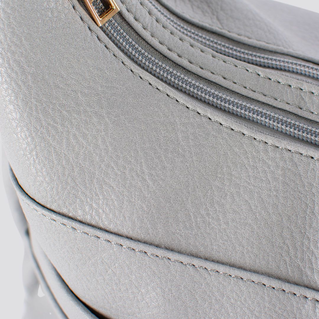 Ola Soft Crossbody Bag | Grey