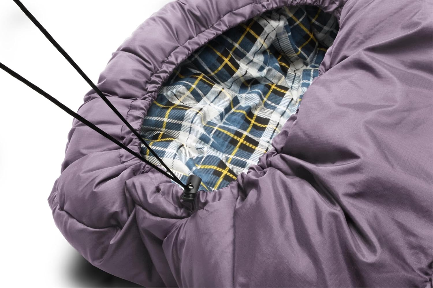 normani 4-in-1-Funktion Extrem Outdoor Schlafsack 'Antarctica' aus Nylon Rip-Stop mit 500 + 250 g/m² Hollow Fiber Füllung 220 x 90 cm
