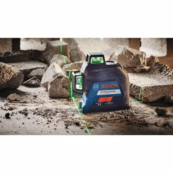 Bosch Green 360-Degree Laser Level Self Leveling Gll3-300g – Omt