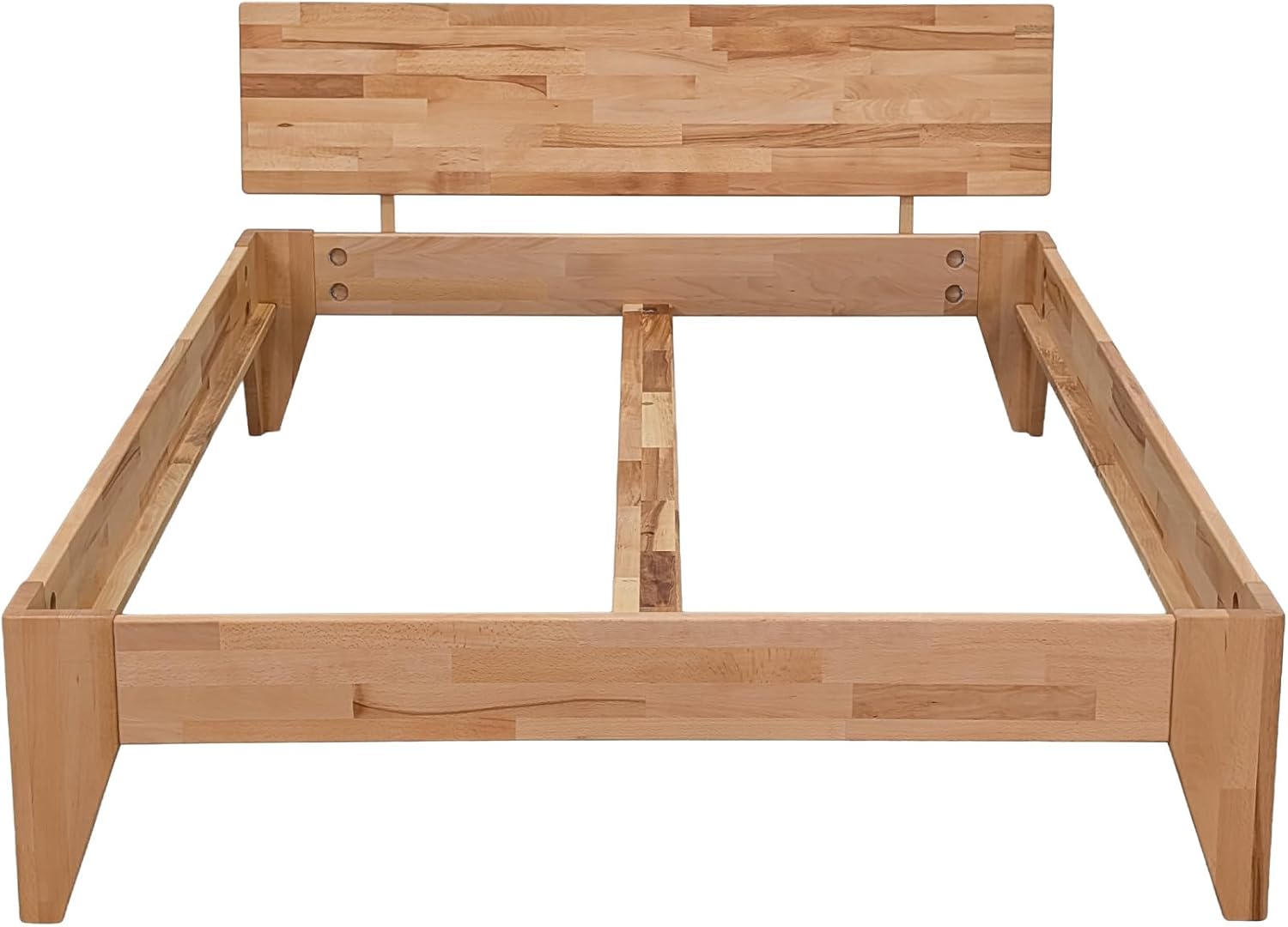 Betten-ABC Massivholzbett Rustica - 180x200 cm - Kernbuche in Naturoptik - Natur geölt