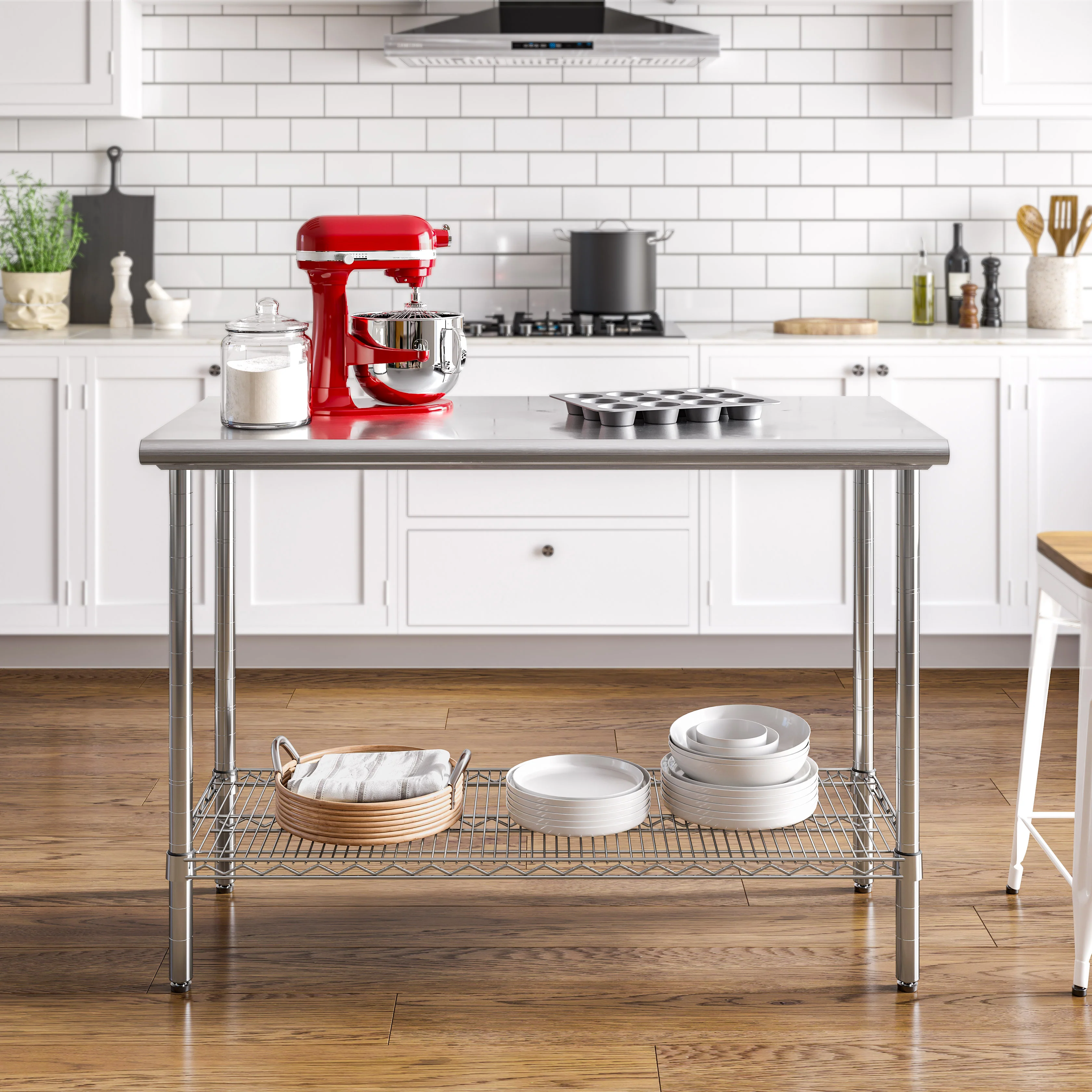 2025 RVS Werktafel met NSF-certificering