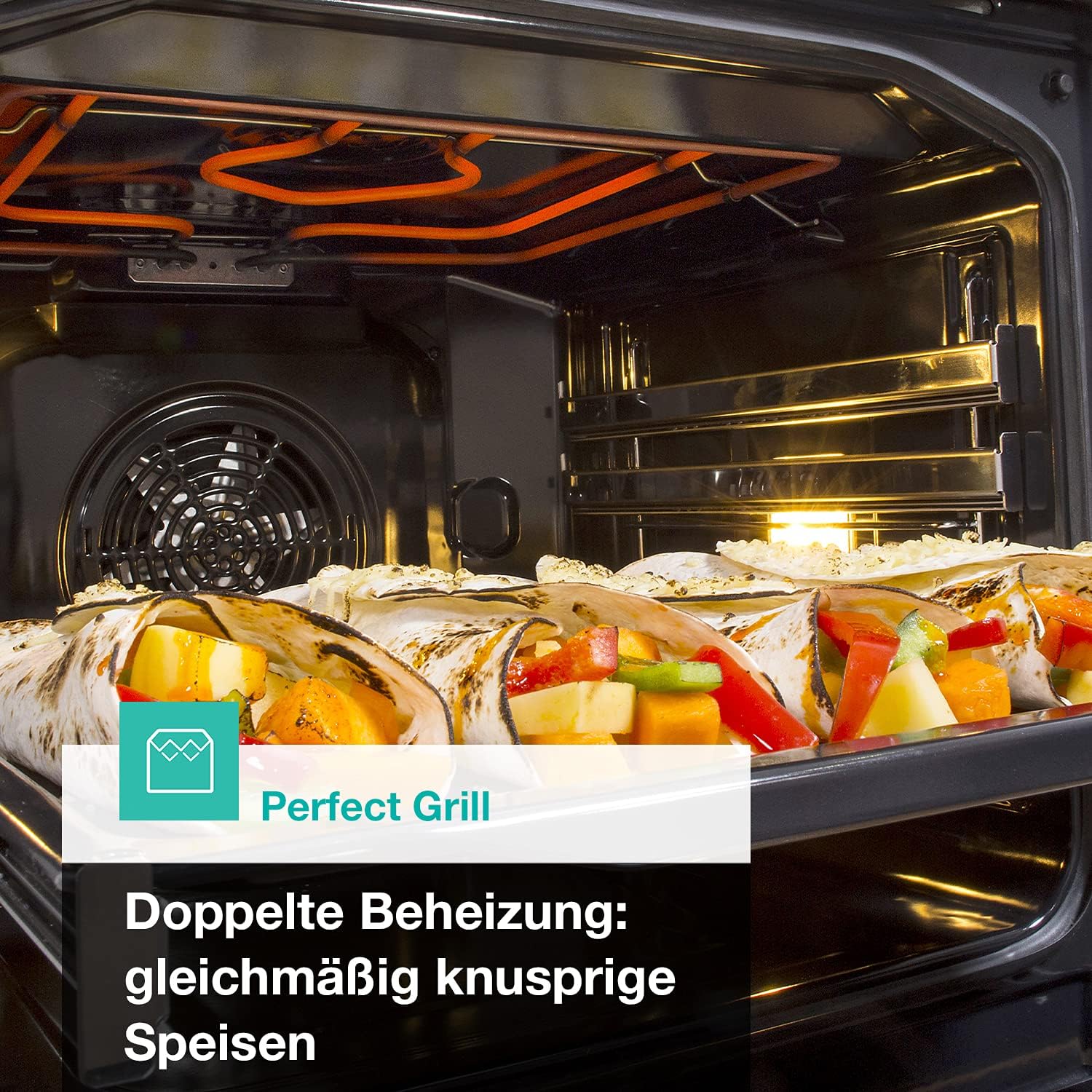 Gorenje GEIT5C61SPG Standherd mit Induktionskochfeld, 50 cm, 70 Liter,Silber, PerfectGrill, AirFry, FrozenBake, Pizza Mode 300°C, AquaClean, Made in Europe, inox