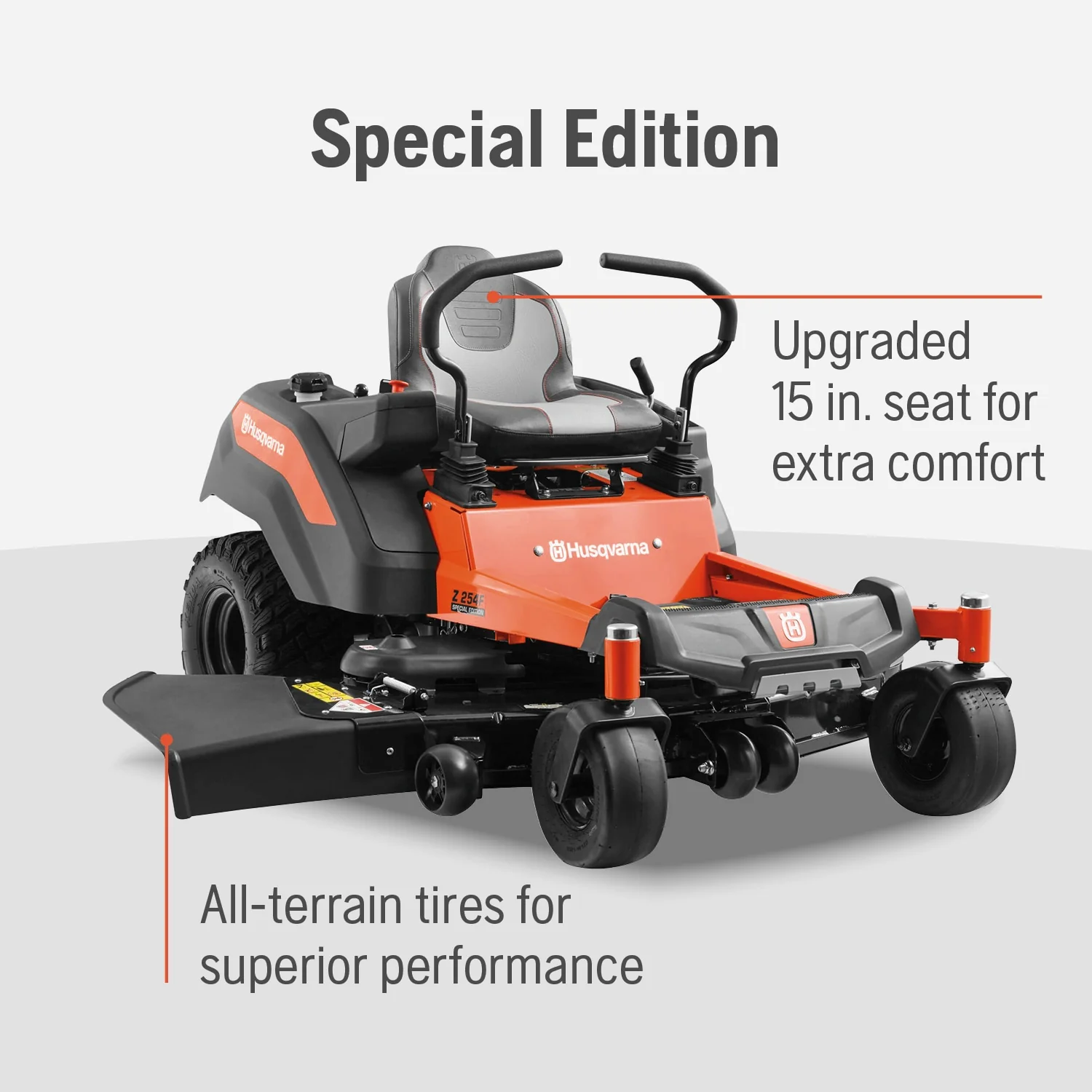 Husqvarna Z254F 54-in 23-HP V-Twin Zero-Turn Riding Lawn Mower – Special Edition