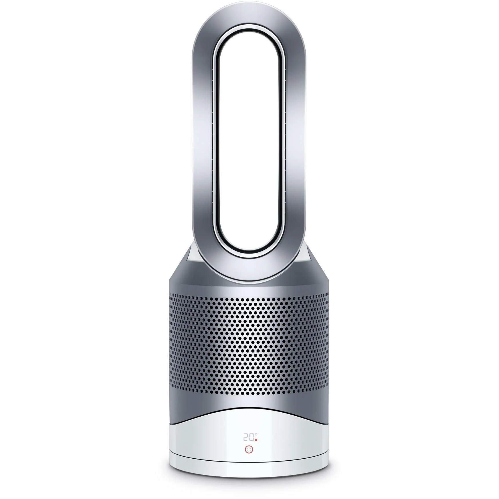 Dyson Pure Hot+Cool Ventilatore Purificatore Termoventilatore – Bianco/Argento