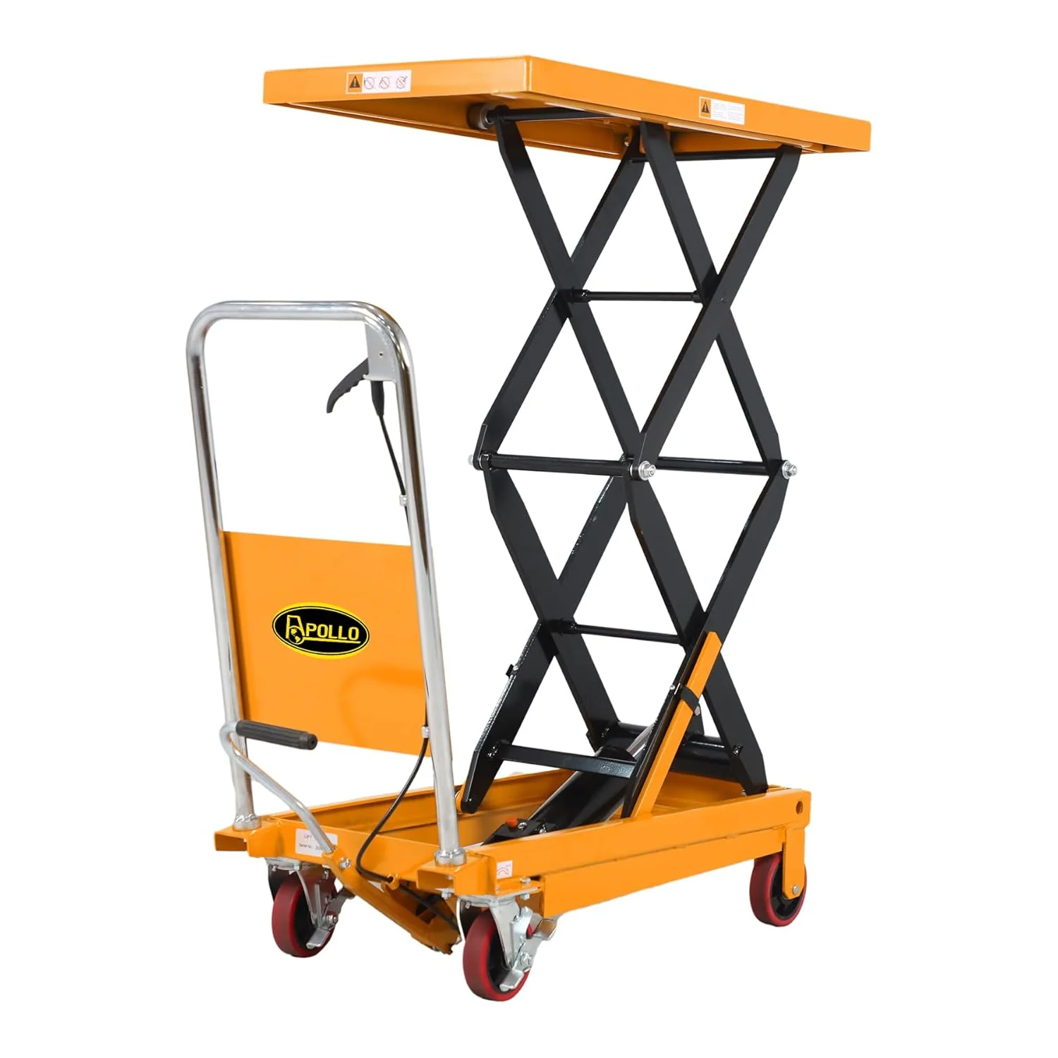 Hydraulic Lift Table Cart – 770 lbs Capacity, 51