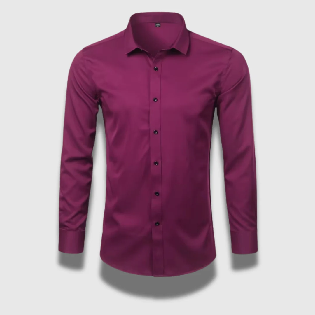 B��gelfreies Herrenhemd mit Stretch-Anteil | Klassisches Business Hemd f��r M?nner | Atmungsaktives Hemd mit Modern Fit Schnitt