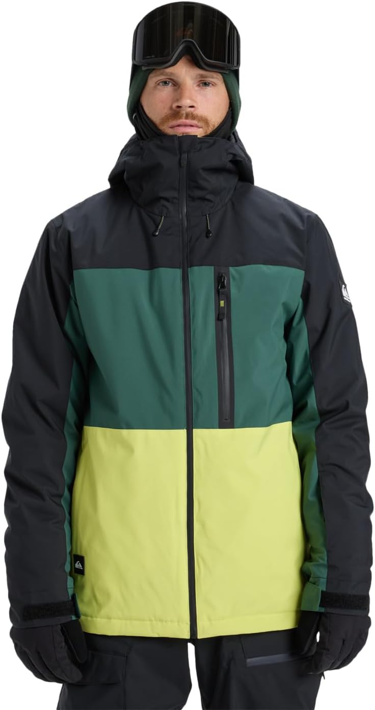 Quiksilver Herren Sycamore Block 20k Jacket Weste (1er Pack)