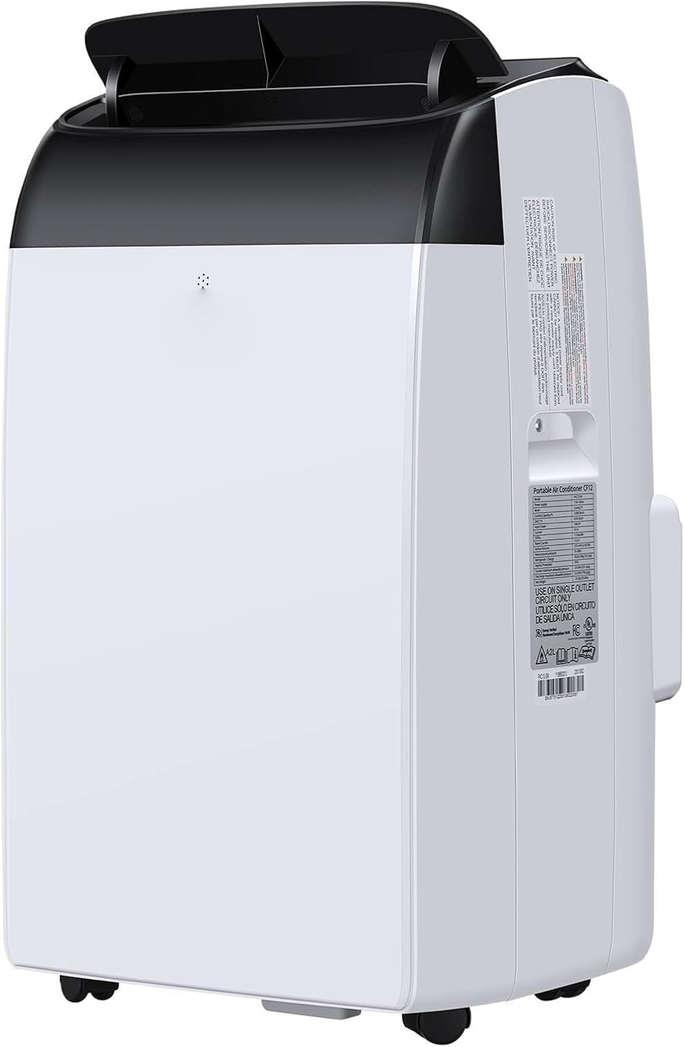 Hipicute 14000 BTU Mobile Klimagerät mit Fernbedienung 3 in 1 Kühler AC-Einheit mit Ventilator und Luftentfeuchter, erfrischt den Raum bis zu 750 Quadratmeter