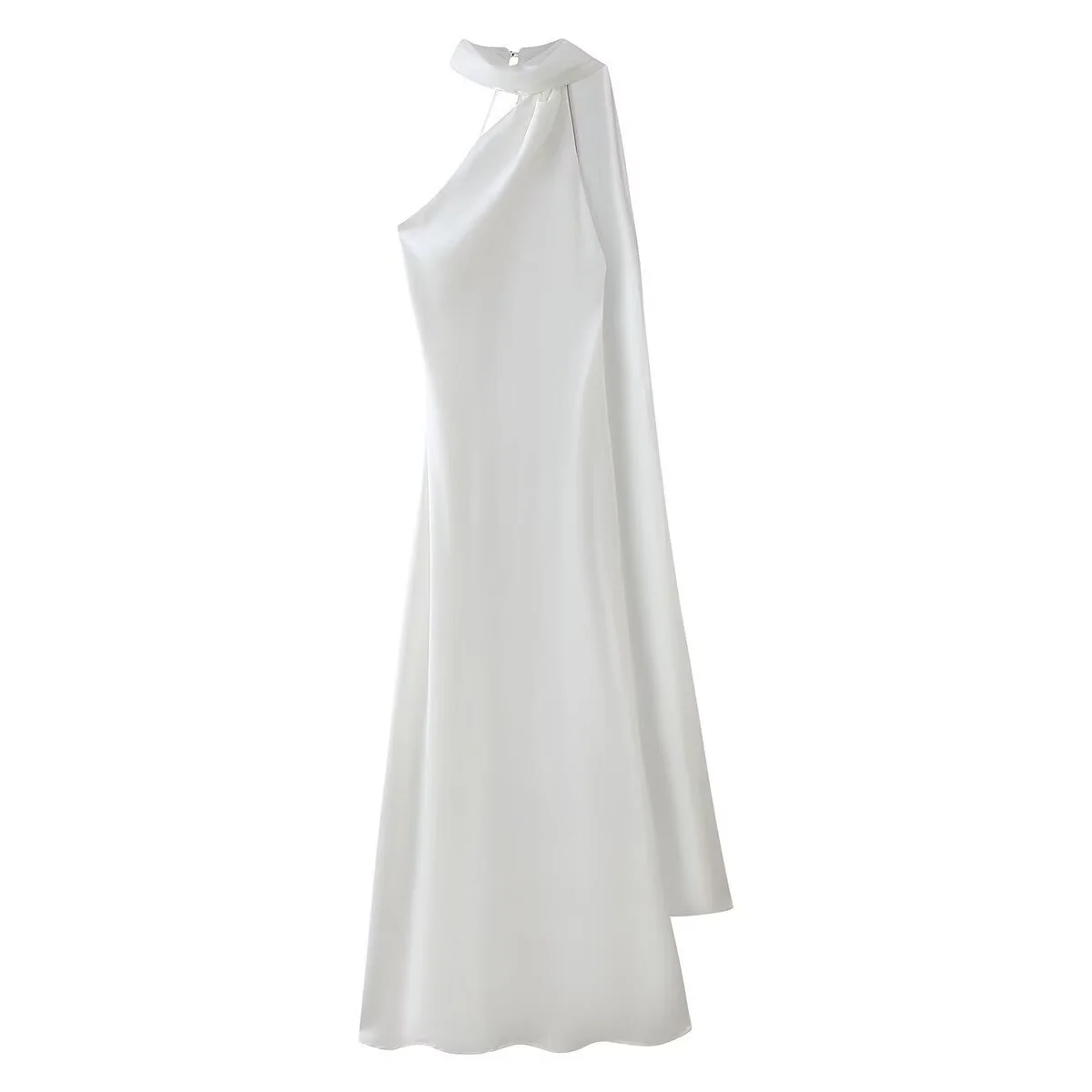 Luxuri?ses Satin-Maxikleid f��r festliche Anl?sse