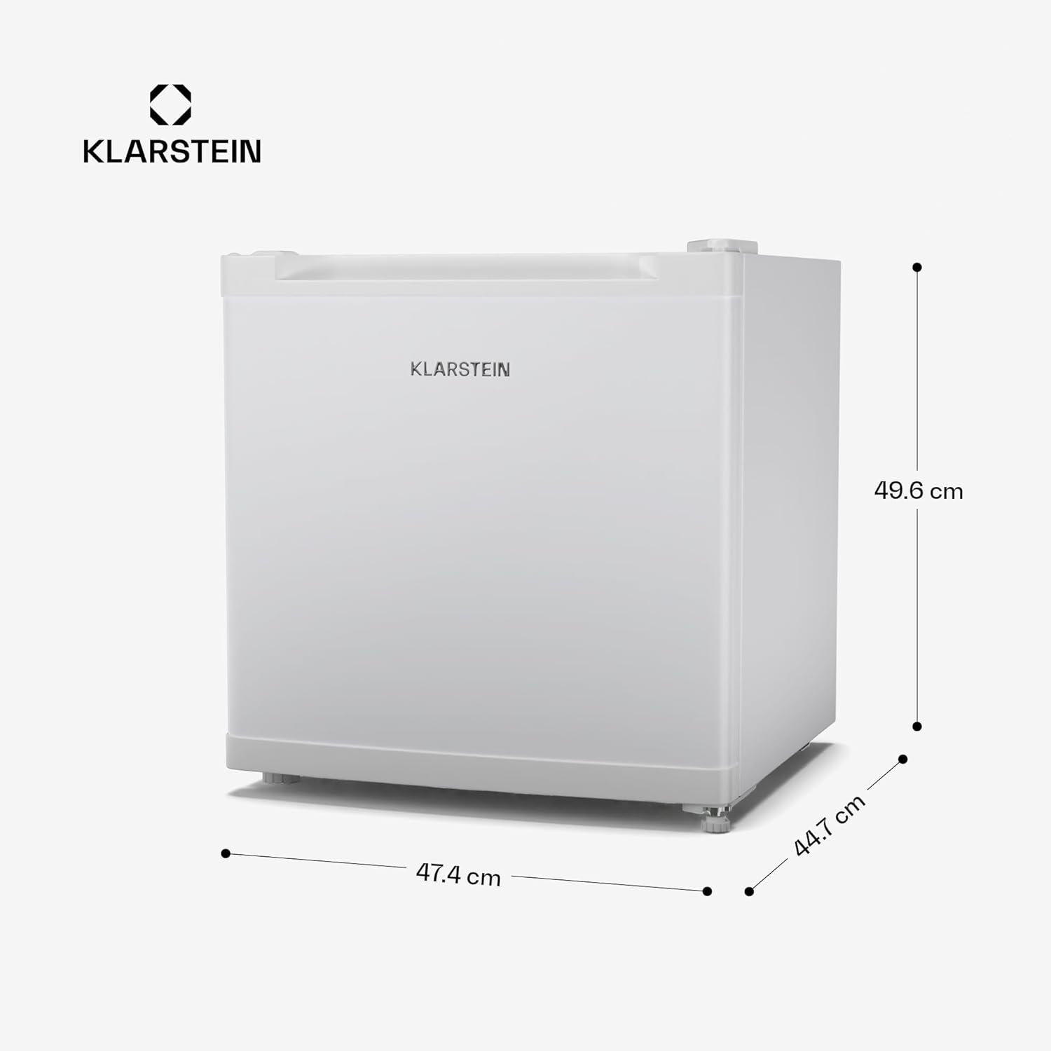 Klarstein Irene Mini-Gefrierschrank, 31L Kühl-/Gefrierkombination Mit Temperaturregelung -24 °C bis 10 °C, Energieeffizient, Leise 38 dB Für Schlafzimmer & Kleine Räume, Kompaktes Design