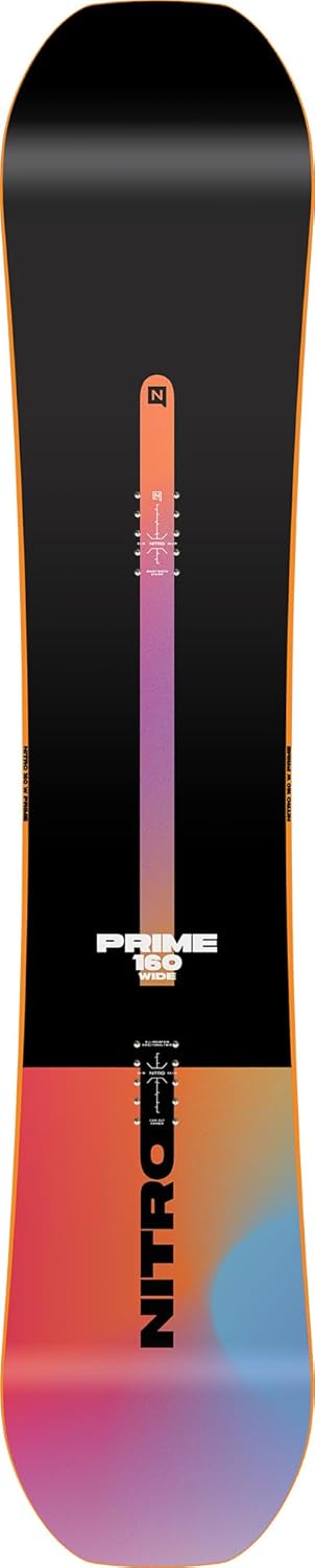 Nitro Snowboards Herren Prime Chroma CAM-Out BRD´25, Allmountainboard, Directional, Flat-Out Rocker, All-Terrain, Mid-Wide