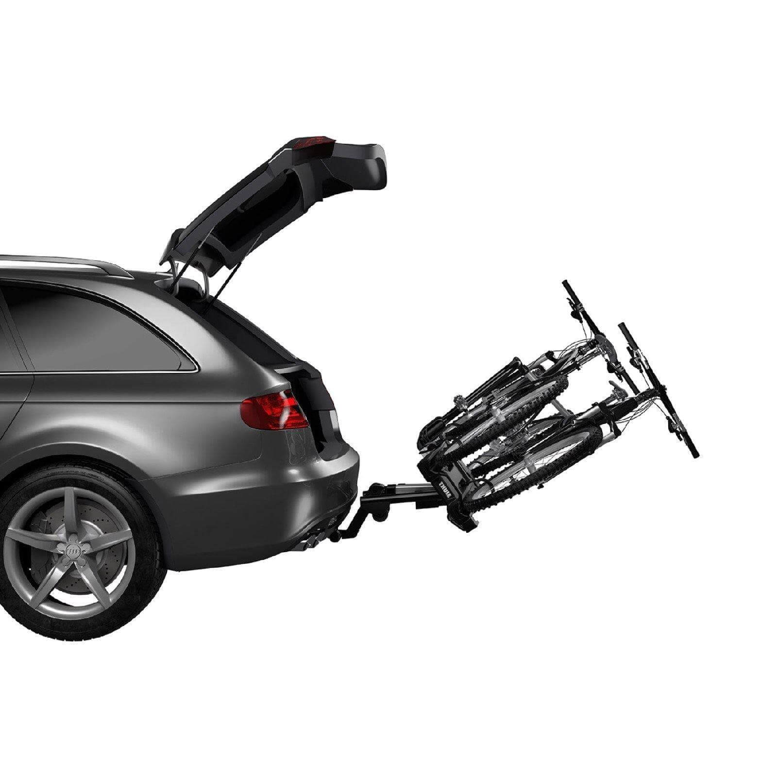 2025 Thule EasyFold XT 2 Inklapbare Trekhaak Fietsendrager voor 2 Fietsen ?C Geschikt voor E-bikes en Mountainbikes, Met Kantelfunctie en Transportwielen          Ask ChatGPT