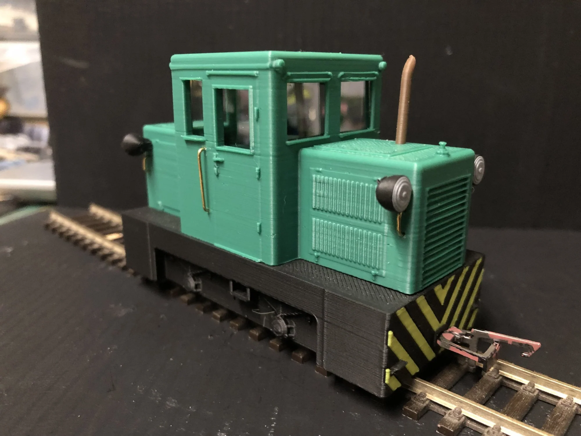 O-16.5 / NG7 Hungarian Forestry Diesel Shunter Body – Fits Smokey Joe Chassis