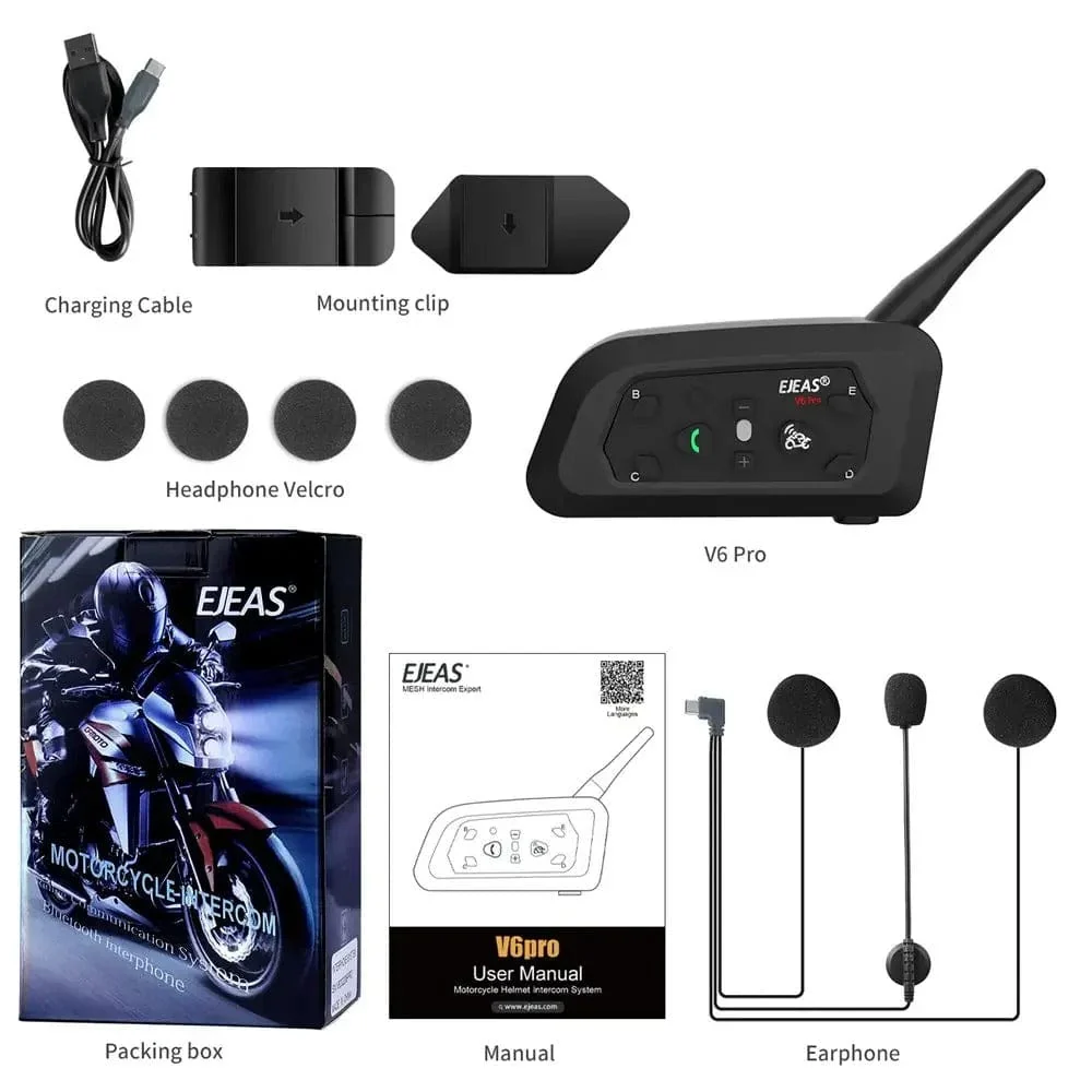 Bluetooth Motorcycle Intercom