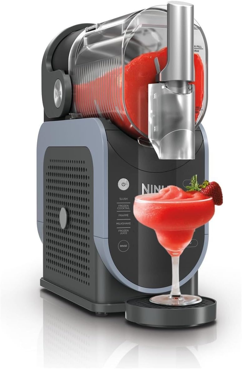 Ninja SLUSHi Gefrorene Getränkebereiter, für Slush, gefrorene Cocktails, Frappé, Milchshakes und gefrorenen Saft, kein Eis oder Zubereitung erforderlich, WhisperChill-Technologie, 1,9 l