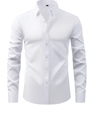 B��gelfreies Herrenhemd mit Stretch-Anteil | Klassisches Business Hemd f��r M?nner | Atmungsaktives Hemd mit Modern Fit Schnitt