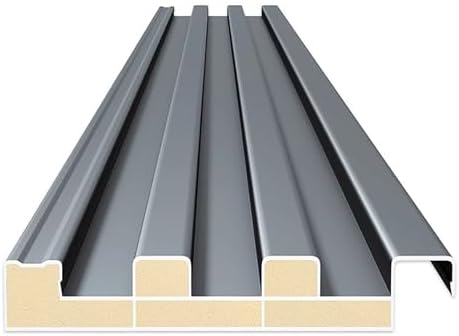 Metall-Dachpaneele - wasserdichte Verkleidung mit Wärmedämmung für Schuppen, Pavillons & Außenstrukturen