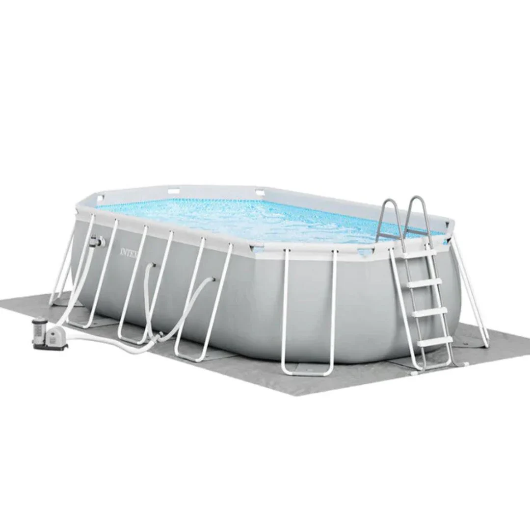 2025 Piscina Elevada Intex Prism Frame™ Ovalada 16,6 x 9 pies x 48