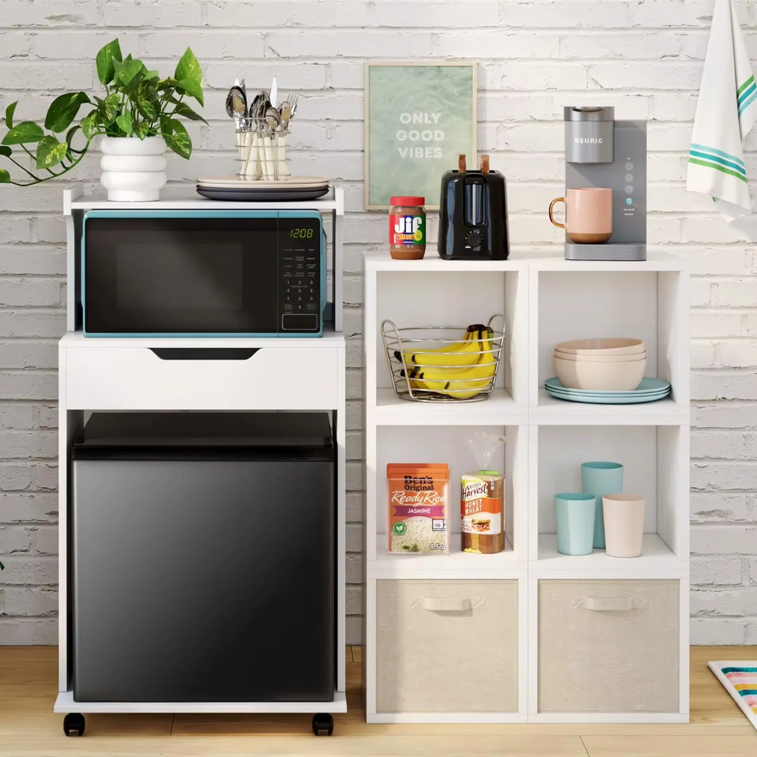 Mini Frigo In Metallo - 48l Con Freezer 5l 85w Nero