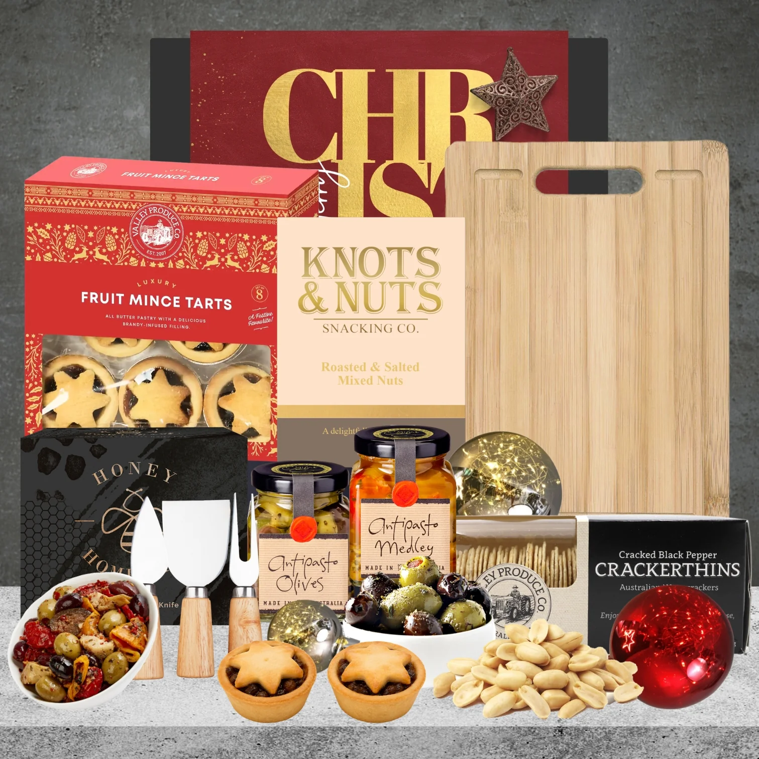 Antipasto & Cheese Christmas Hamper