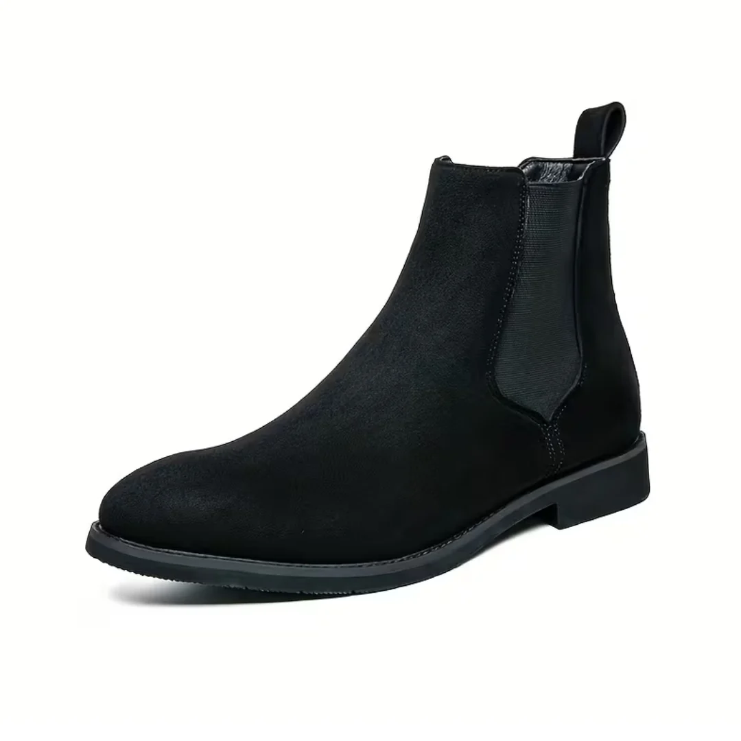 Men��s Black Chelsea Boots �C Matte Finish