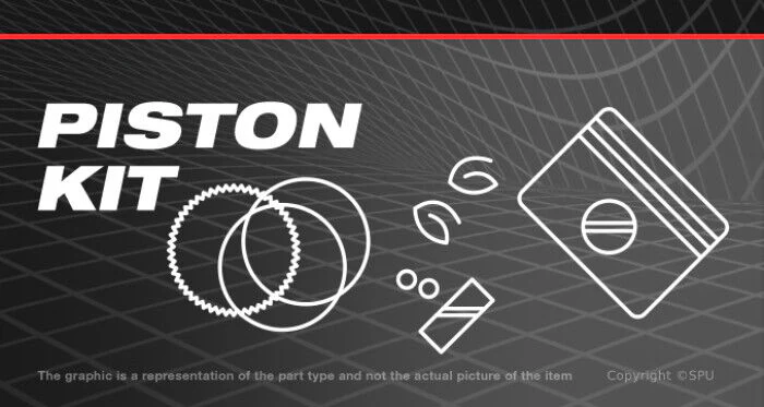 Rings Piston Kit For Southland SWSTM4317 EA BA EB String Trimmers