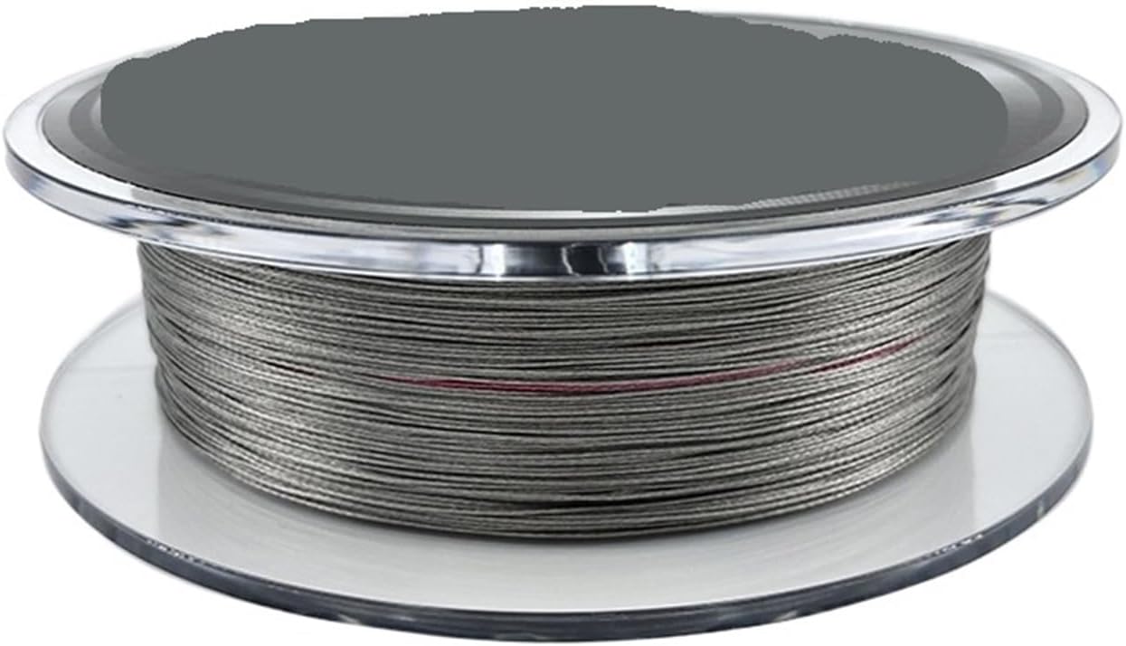 Angelschnur MAX X8 Braid Grau 600M 80-160LB Multifilament Thunfisch
