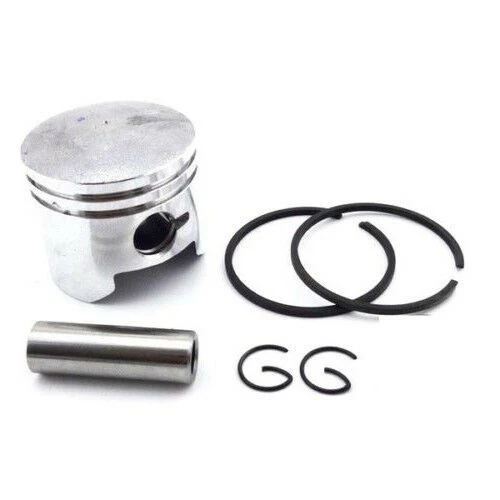Wrist Pin Rings Piston Kit For Blue Max 52623 Trimmer Brush Cutter 42.7cc Motor