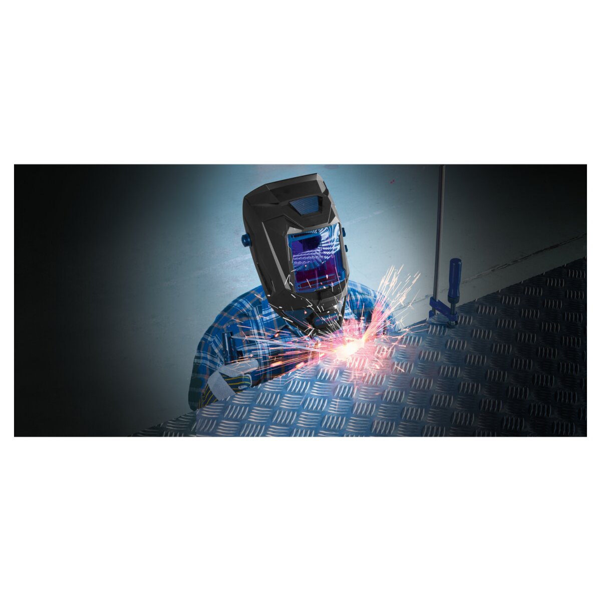 PARKSIDE PERFORMANCE® Schweißhelm Automatik XXL »PSHP A1«, mit True-Color-Filter - B-Ware sehr gut