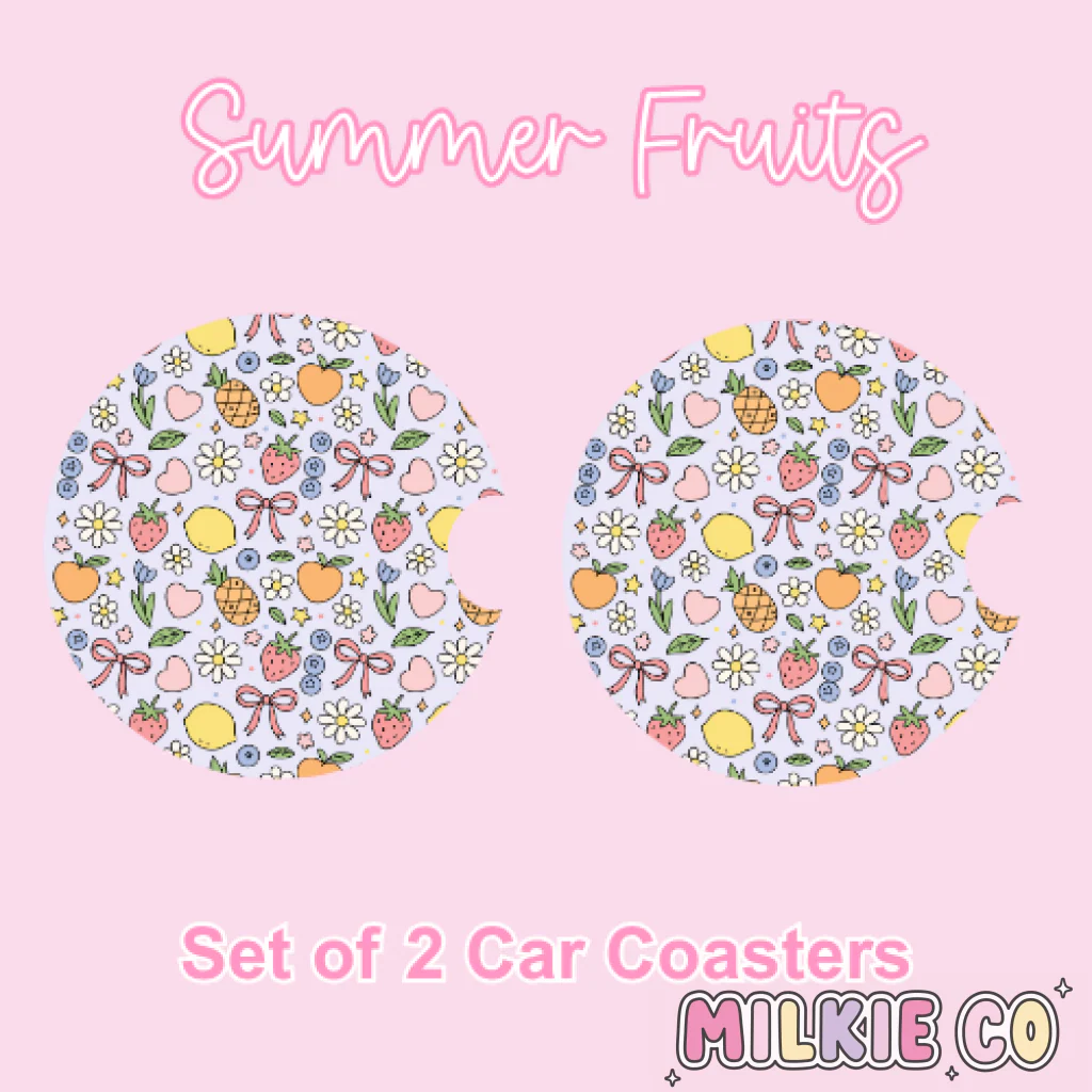 Car Coasters (2pcs)