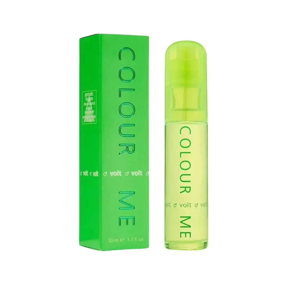Milton Lloyd Colour Me Volt Eau de Parfum for Men a?? 50ml Long Lasting Fragrance