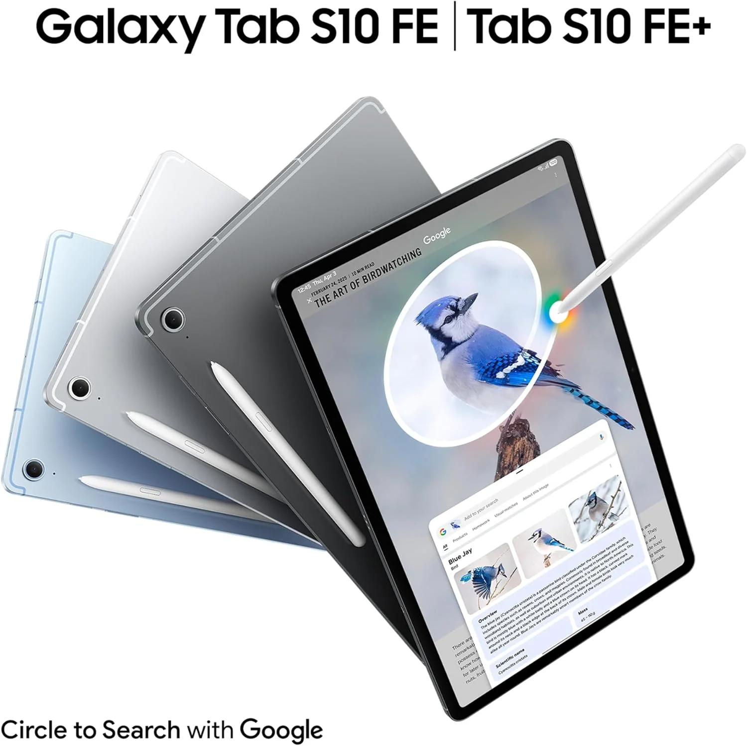 Galaxy Tab S10 FE 256GB, Tablet Android + S Pen, Galaxy AI, 8GB RAM, Pantalla de 10,9