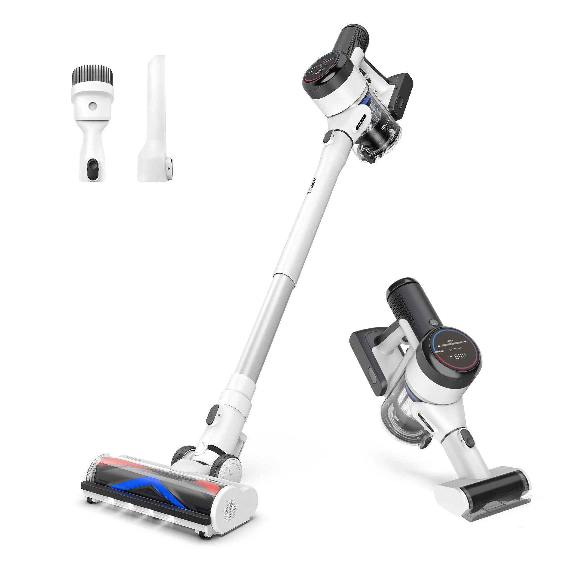 Tineco S15 Draadloze Stofzuiger �C iLoop Slimme Sensor, ZeroTangle Borstel en PureCyclone Technologie