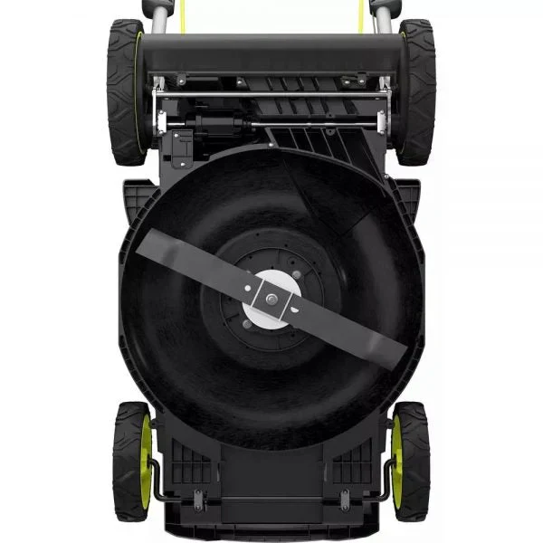 40V Brushless 20 in. Walk Behind Self Propelled Mower String Trimmer Leaf Blower with (2) Batteries and (2) Chargers