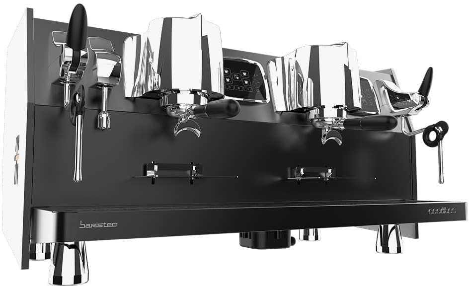 Cecotec Espresso-Kaffeemaschine Barista Baristeo Intima, professionelle Barista-Espressomaschine, Vorbrüh-System, 15 Bar Pumpe, einfaches Befüllen, 1,7L Wassertank und Tassenwärmer