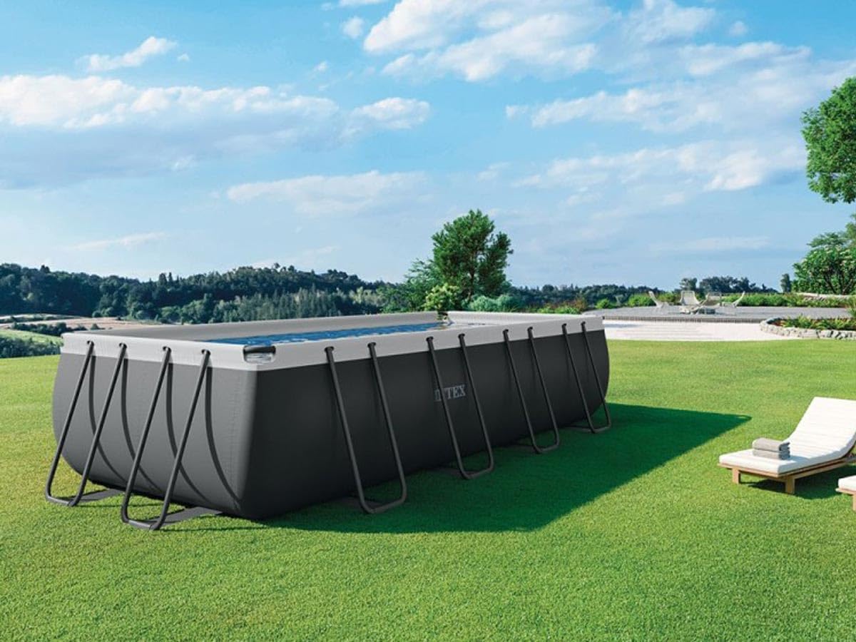 Intex Basen Ogrodowy, Szary, 45x24x132 cm