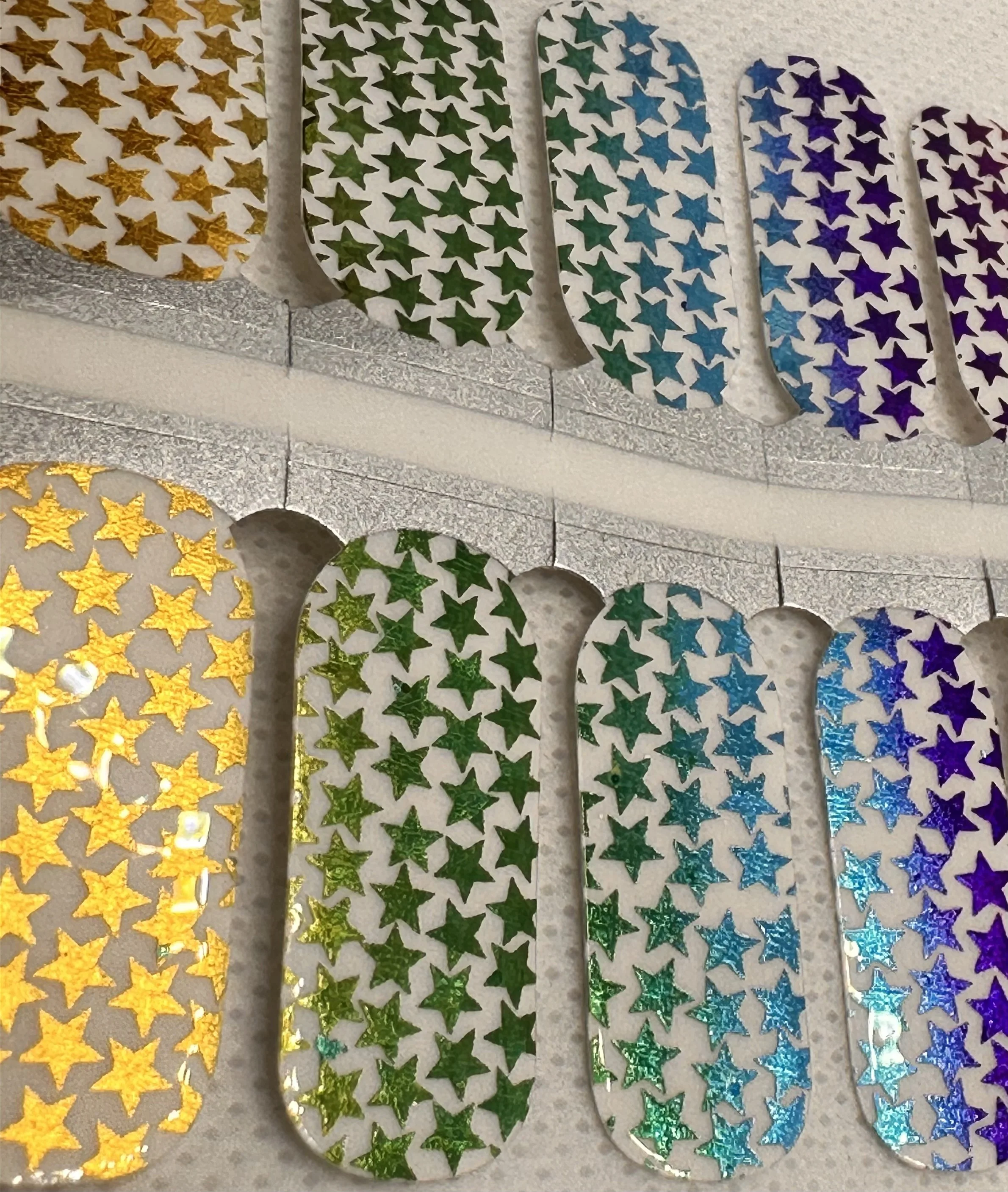 Rainbow Stars (Transparent)