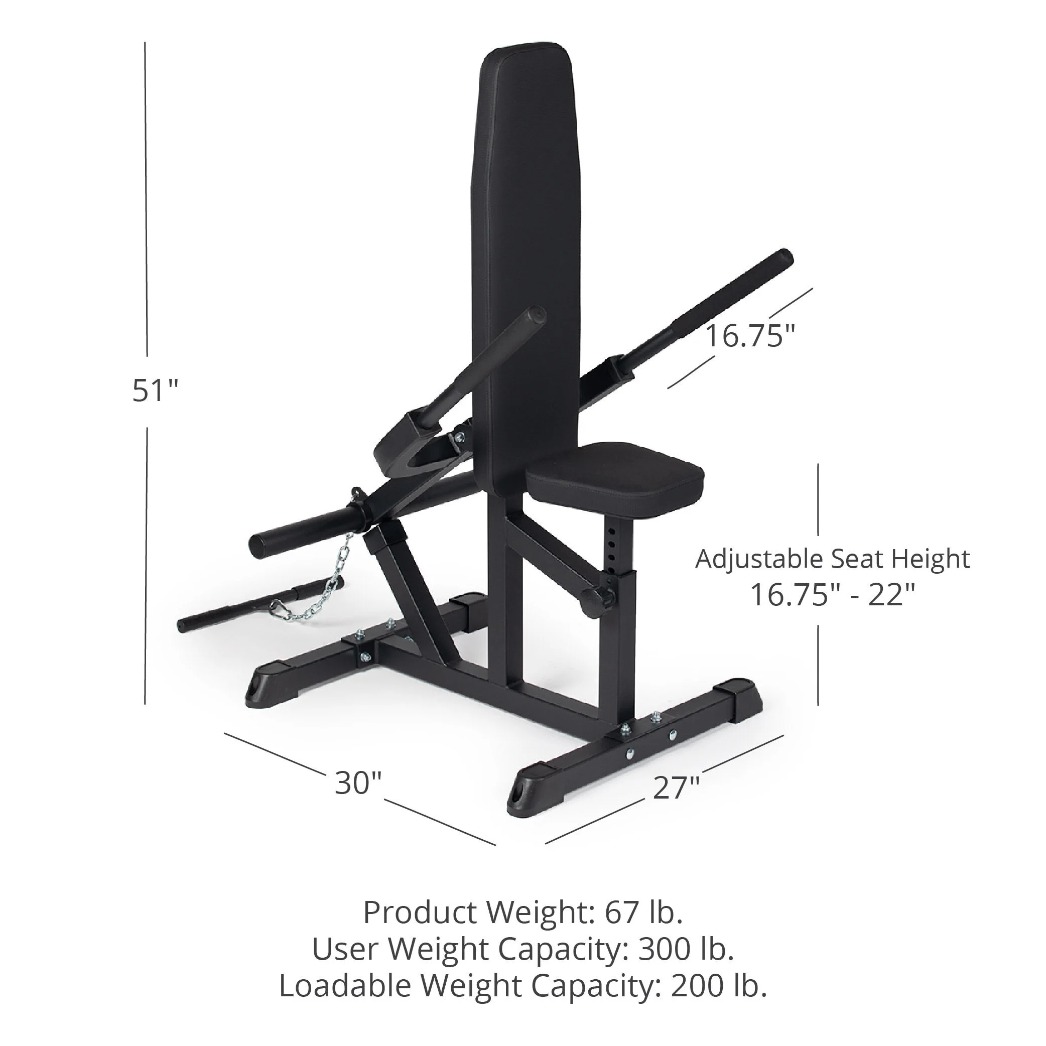 2025 Titan Fitness Zittende Dip Machine met Gewichten, Capaciteit 200 LB, Triceps/Biceps Press Machine, Bovenlichaam Push Training